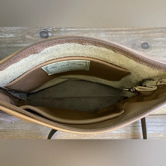 Handmade Pat Halpen Leather Bag - Picture 4 of 8